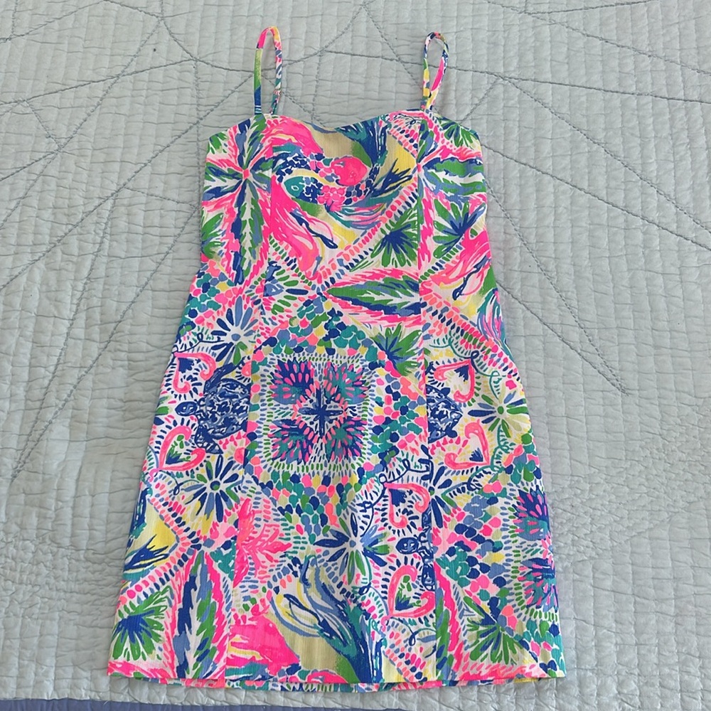 NWT Lilly Pulitzer Mini Patterned Dress Size 0